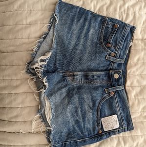 Levi's denim shorts